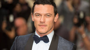 Luke Evans Bow Tie Wallpaper