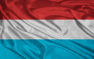 Luxembourg Flag Edit Wallpaper