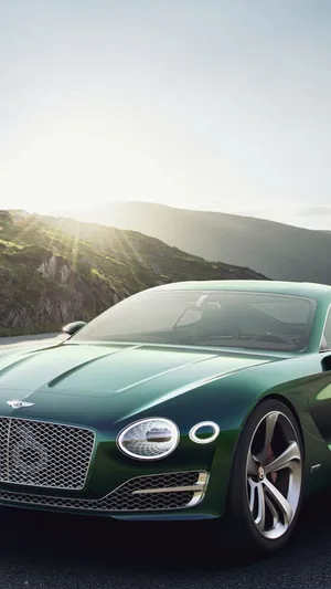 Luxurious Bently With Iphone Technology Wallpaper
