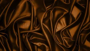Luxurious Brown Satin Fabric Wallpaper