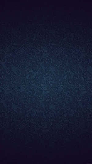 Luxurious Dark Blue Pattern Wallpaper