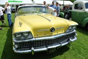 Luxurious Yellow Buick Limited Model Wallpaper