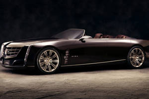Luxury In Motion - Cadillac Convertible Wallpaper