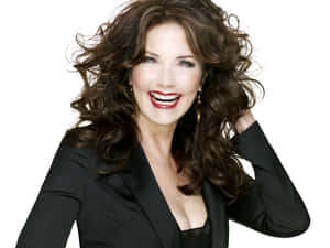 Lynda Carter Smiling Portrait Wallpaper