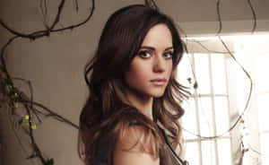 Lyndsy Fonseca Striking A Pose In A Stunning Photoshoot Wallpaper