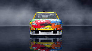 M&m's Car Of Kyle Busch Wallpaper