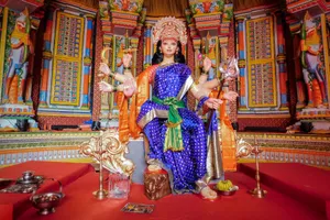 Maa Durga Hindu Deity Wallpaper