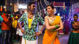 Maari Kajal Aggarwal Dhanush Wallpaper