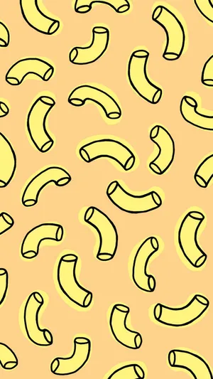 Mac And Cheese Pop Art Wallpaper