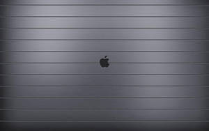 Macbook Air Metallic Logo Wallpaper