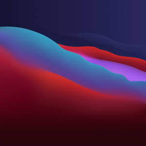 Macos Big Sur Dark Waves Wallpaper