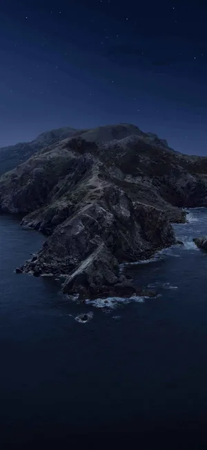 Macos Catalina Deep Blue Sky Wallpaper