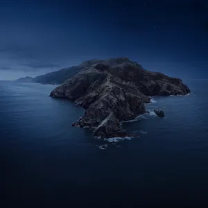Macos Catalina Nighttime Wallpaper