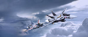 Macross Valkyrie Aircraft Wallpaper