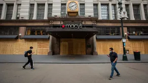 Macy's Boarded-up Storefront Wallpaper