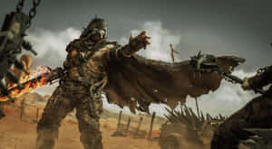 Mad Max Fury Road Flamethrower Guitarist Wallpaper