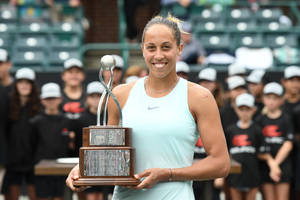 Madison Keys At 2021 Volvo Car Open Wallpaper