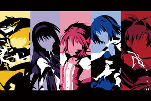 Madoka Magica Color Collage Wallpaper