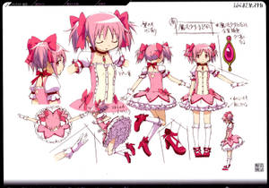 Madoka Magica Kaname Features Wallpaper