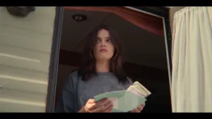 Maeve Wiley In The Window Wallpaper