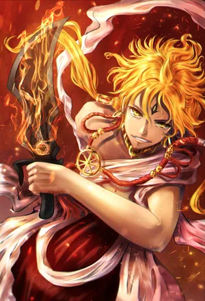 Magi The Labyrinth Of Magic Alibaba Wallpaper