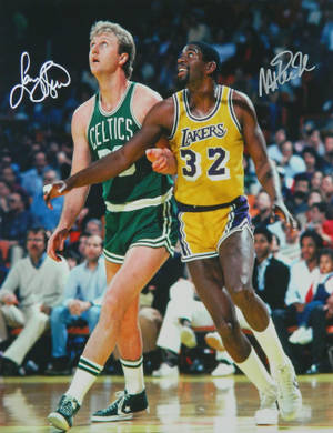 Magic Johnson Vs. Larry Bird Wallpaper