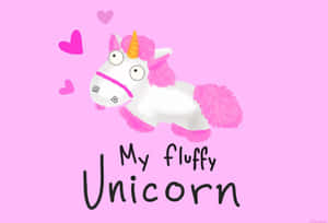 Magical Pink Unicorn Wallpaper