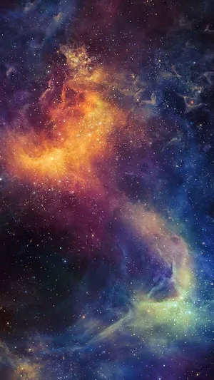 Magical Space Nebula Wallpaper