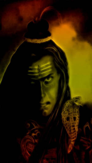 Mahakaal Scary Art Hd Wallpaper