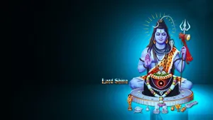 Mahakaal Sitting On Floor Hd Wallpaper
