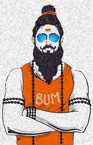 Mahakaal Wearing Bum Shirt Hd Wallpaper