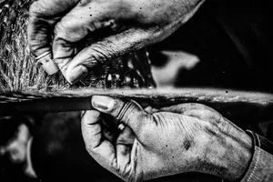 Maison Michel Hand Stitching Wallpaper