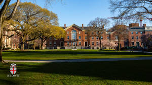 Majestic Building At Brown University Wallpaper