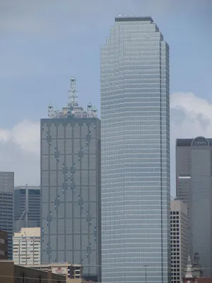 Majestic Dallas Skyline At Dusk Wallpaper