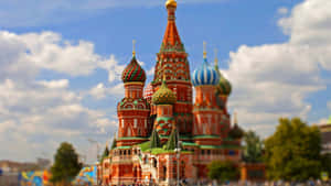Majestic Landscape Of The Historic Kremlin In Moscow Wallpaper