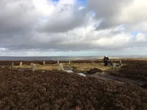 Majestic View Of The Twelve Apostles Stone Circle In England Wallpaper