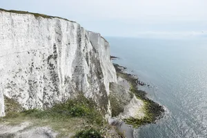 Majestic Views Of The White Cliffs Of Dover Wallpaper