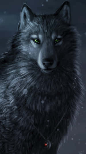 Majestic Wolf Iphone Wallpaper Wallpaper