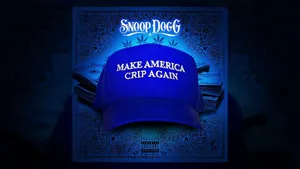 Make America Crip Again Street Art Mural Wallpaper