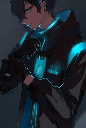 Making A Statement - A Bad Boy Anime Character With His Cool Red Hair Wallpaper