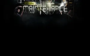 Man In Deep Thought Performing Maintenance Work Wallpaper