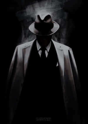 Man In Suit Mafia Iphone Wallpaper