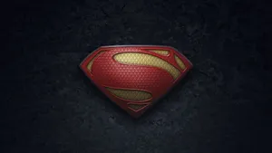 Man Of Steel Superman Symbol Iphone Wallpaper