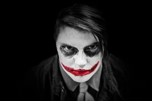 Man Portraying The Joker Wallpaper