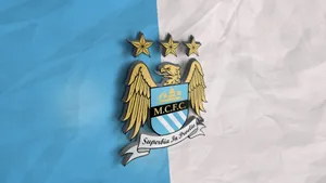 Manchester City 4k Blue White Eagle Wallpaper