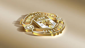 Manchester United Logo In 3d Wallpaper