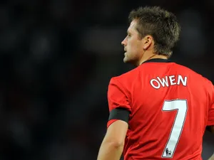 Manchester United No. 10 Michael Owen Wallpaper