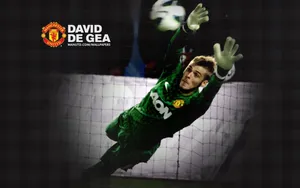 Manchester United Players In Action: David Wallpaper