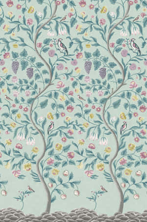 Mandalay Arbour Design Wallpaper