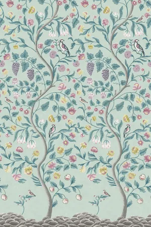 Mandalay Arbour Design Wallpaper